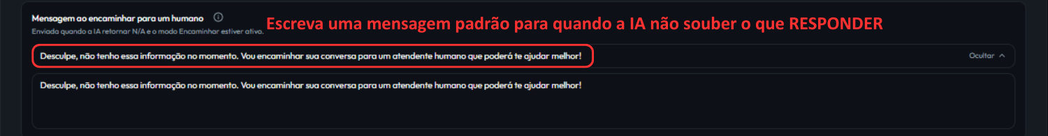 Toggles de autonomia da IA no CRM para resposta e classificação automática.