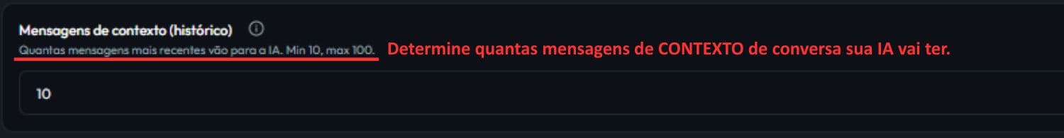 Toggle para permitir ou bloquear respostas da IA em grupos.